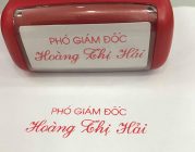 Khắc dấu chức danh giá rẻ ở thành phố Uông Bí