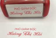 Khắc dấu chức danh giá rẻ ở thành phố Uông Bí