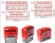 Khắc dấu mã số thuế giá rẻ ở huyện Vân Đồn, Quảng Ninh