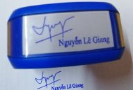 Làm con dấu chữ ký bền đẹp tại thành phố Cẩm Phả