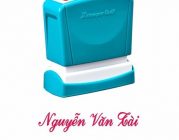 Dịch vụ khắc dấu tên giá rẻ tại thị xã Quảng Yên
