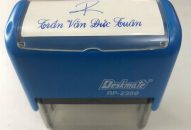 Khắc dấu chữ ký chính xác sắc nét tại Hải Hà