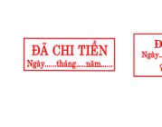 Khắc dấu đã chi tiền giá rẻ tại huyện Ba Chẽ