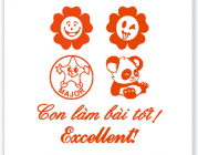 Khắc dấu logo cho giáo viên tiểu học tại thị xã Quảng Yên